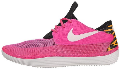 Nike‎ Solarsoft Slide Mens 12 Pink Purple Volt Green Sandals 576427-635 Nike Solarsoft Slide Mens 12 Pink Purple Volt Green Sandals  main image 4