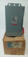 WESTINGHOUSE HFN222 FUSIBLE SAFETY SWITCH 2P, 60A, 240V, TYPE 1 INDOOR, 10HP
