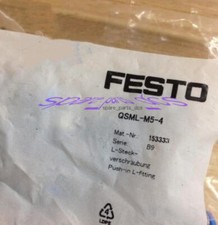 10PCS FESTO Push-In Fittings QSML-M5-4 153333 New