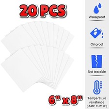 20Pcs Vinyl Siding Repair Kit, Self-Adhesive Waterproof PVC Tape for Cracks
