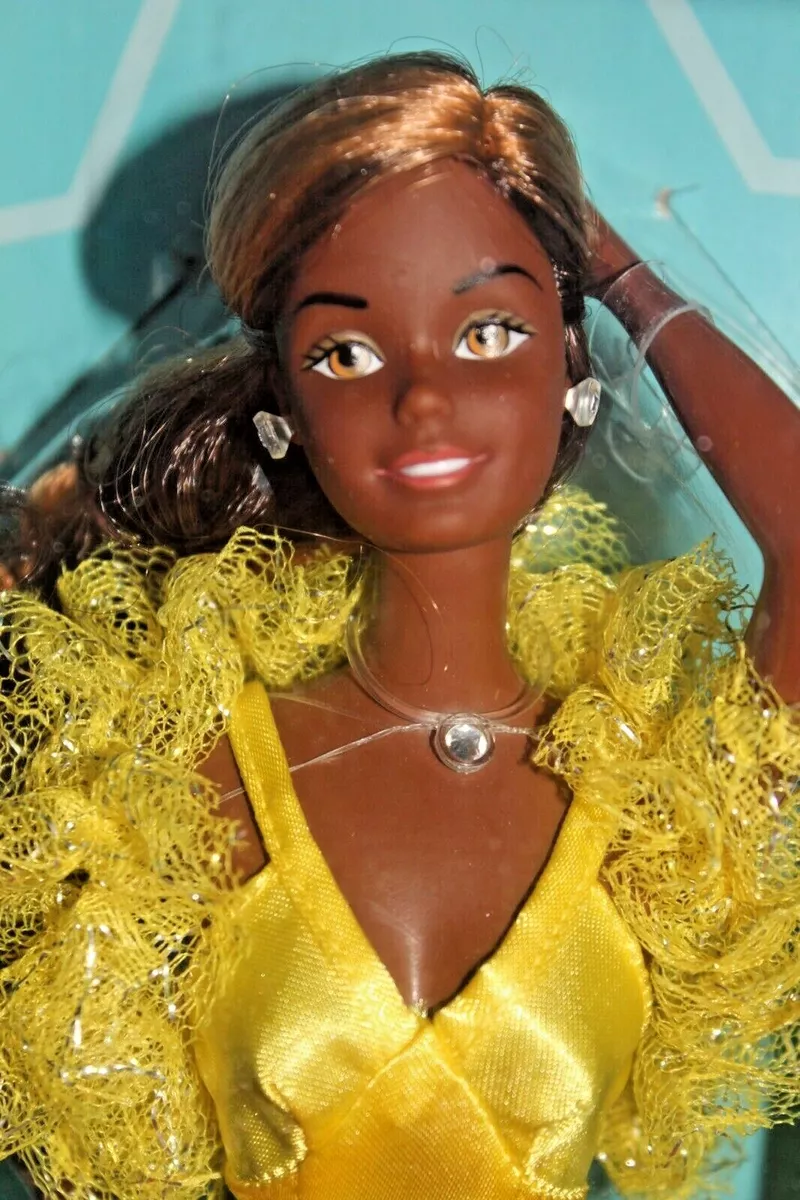 1977 Barbie Christie Superstar Repro NRFB Barbie Signature