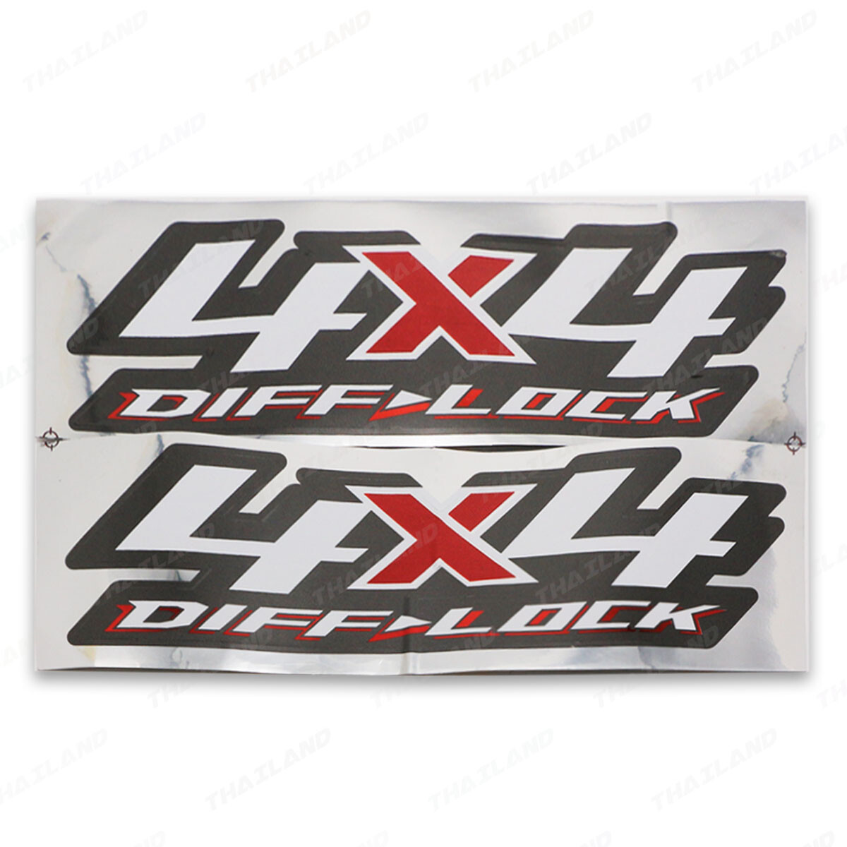 4x4 Diff Lock Side Rear Body Sticker Decal For Isuzu D-Max V-Cross