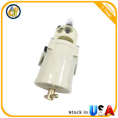 500FG 500FH Diesel Rear Marine Boat Fuel Filter Water Separator Assembly