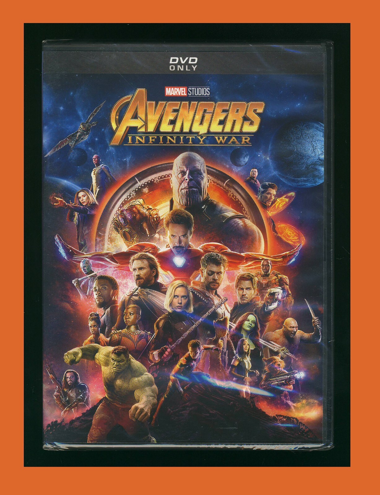 Avengers Infinity War DVD (Marvel Studios, 2018) Brand New & Factory