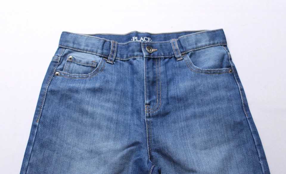 The Children's Place Boy's 3-Pack Denim Pull-On Shorts CG2 Multicolor Size 16  - Image 3 of 4