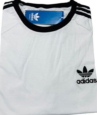 ADIDAS GORGEOUS SHORT SLEEVE ORIGINAL THREE STRIPE T-SHIRT 75% SUMMER SALE