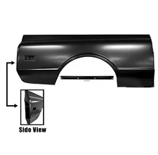 1969~1972 Chevy GMC Pickup Truck Blazer Jimmy Bedside Panel Right Passenger Side
