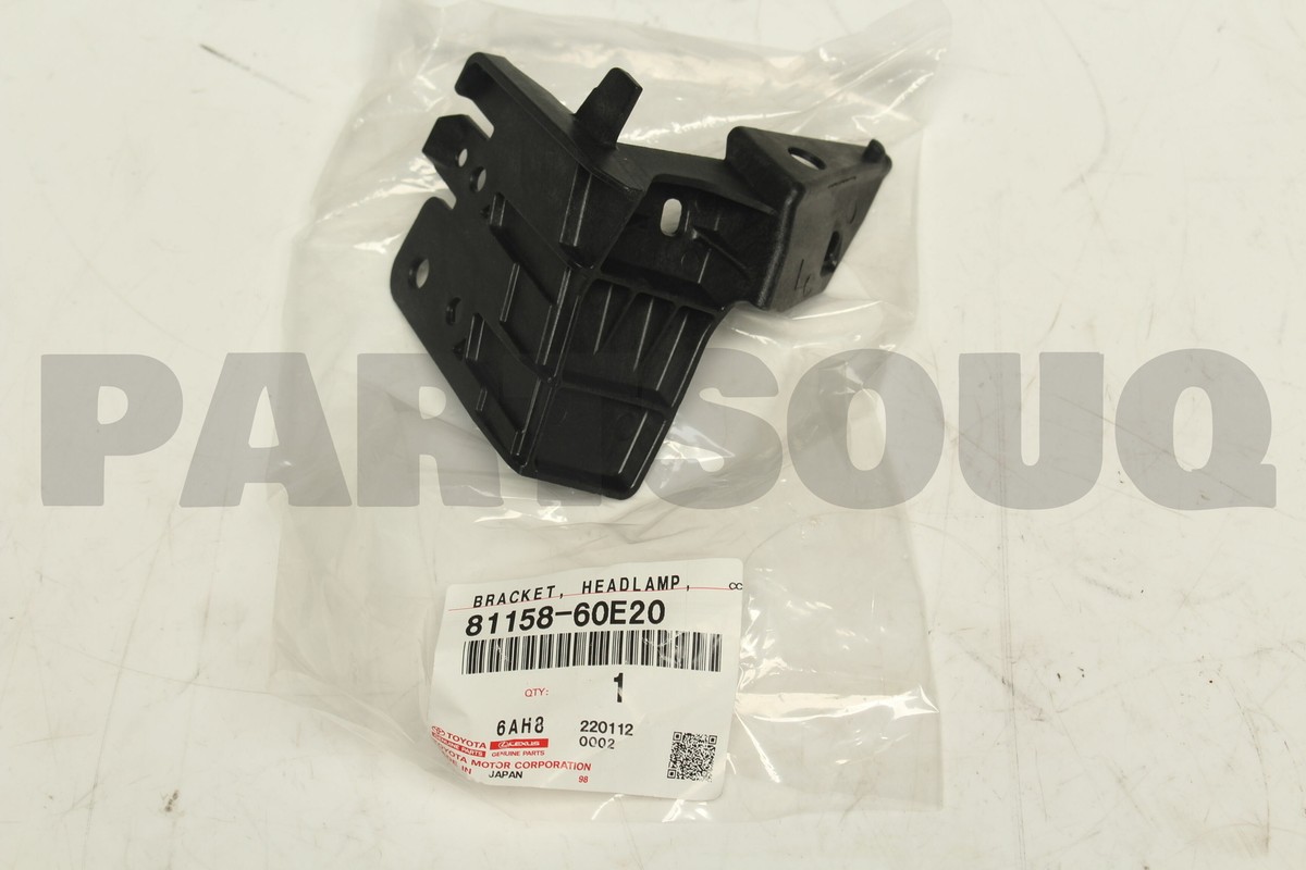 8115860E20 Genuine Toyota BRACKET, HEADLAMP LH 81158-60E20 | eBay