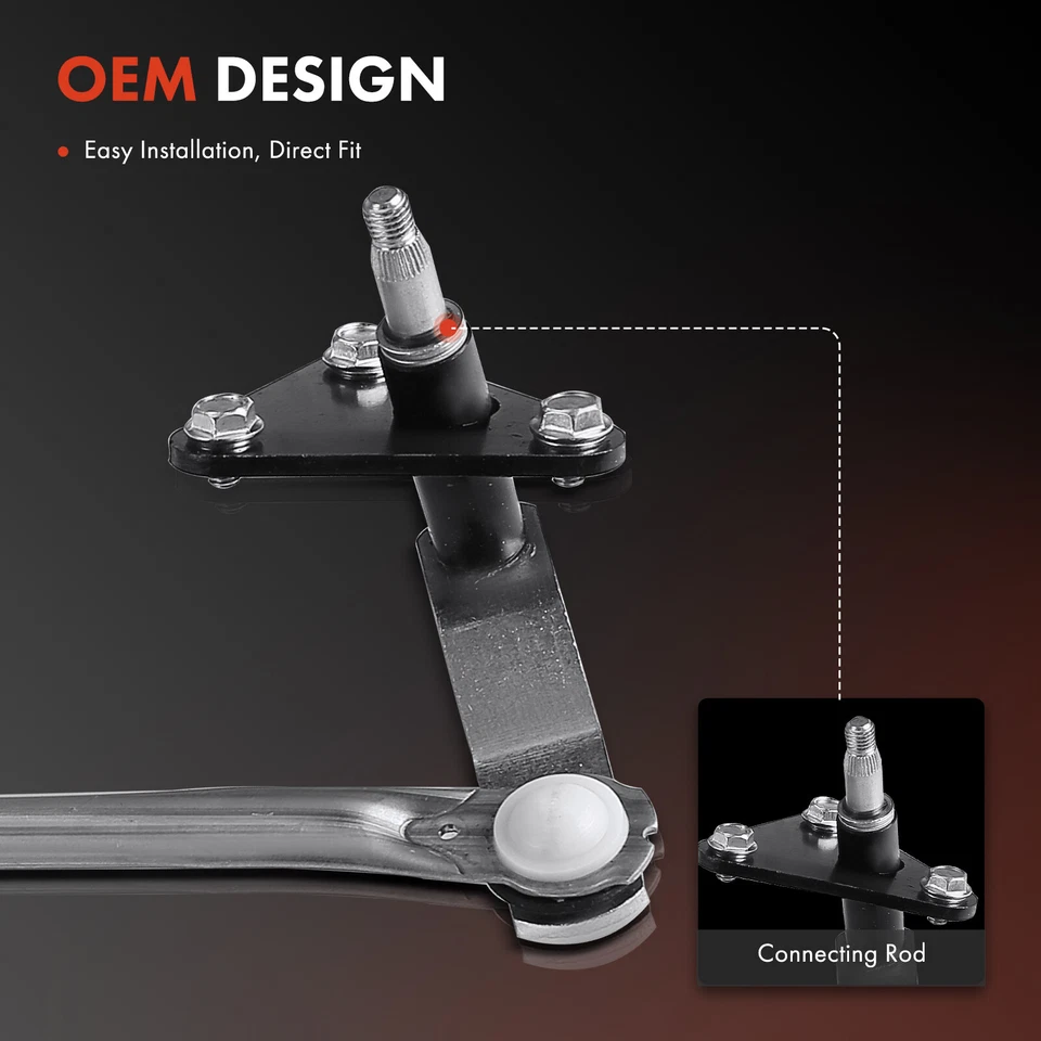 Transmisión de acoplamiento de limpiaparabrisas para camioneta Nissan Frontier Pathtinder D21 Foto 3 de 4