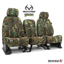 Coverking Custom Front Row Skanda Camo Seat Covers For Chevrolet Trucksuvs