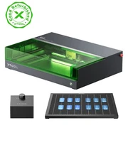 (Refurbished) xTool S1 10W Laser Engraver, 600mm/s Speed Engraving,Basic Bundle