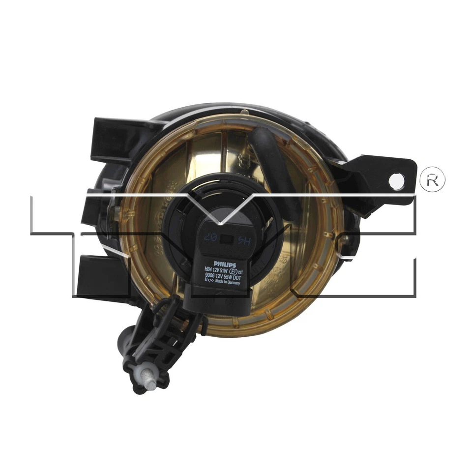 Conjunto de luces antiniebla derecho TYC para Volkswagen Eos 2011-2016 convertible Foto 2 de 2