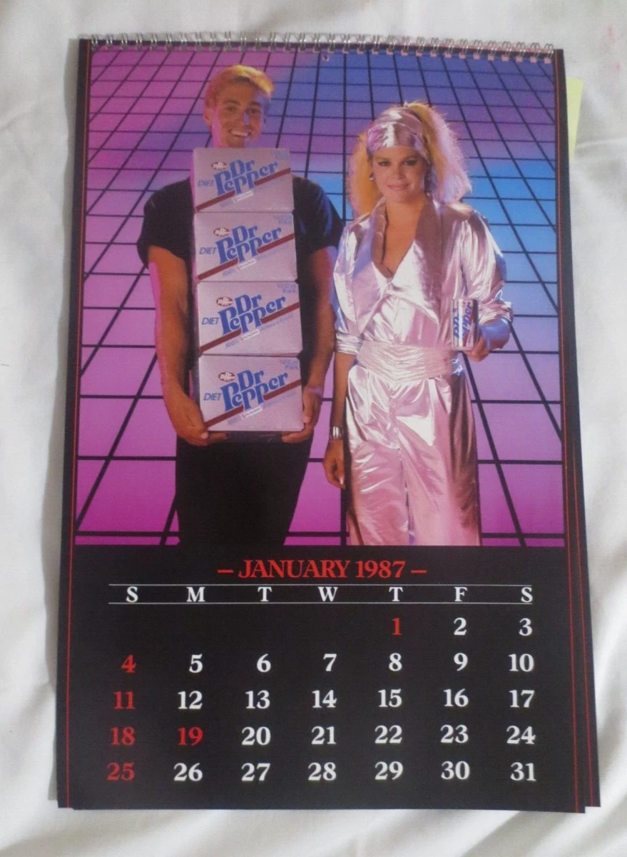 The Official Dr Pepper Annual Calendar for 1988 New | eBay