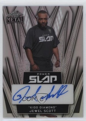 2025 Leaf Metal Power Slap Silver Prismatic /49 Jewel Scott #BA-JS1 Auto 1i9