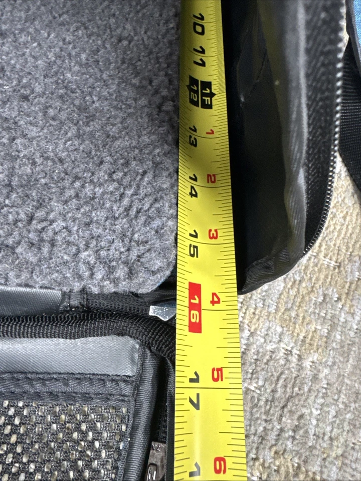 Bolsa de viaje portátil para porta mascotas con lados suaves estuche cómodo aprobado por aerolíneas perro gato Foto 2 de 4