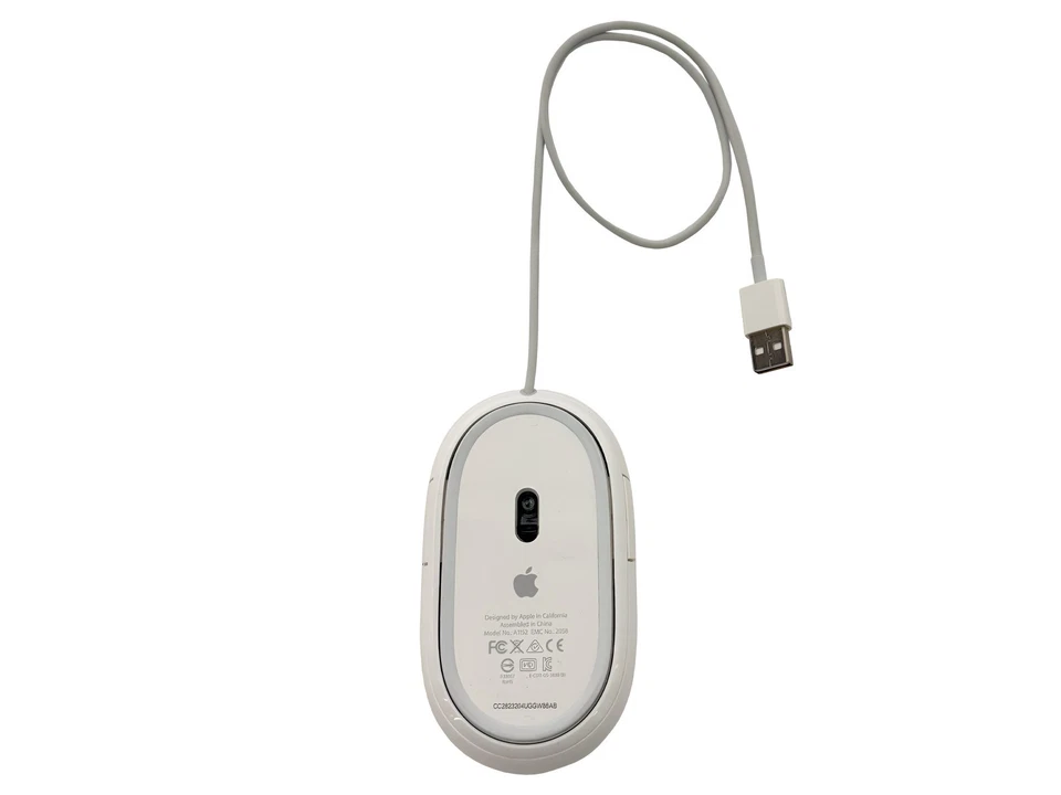 Genuine Apple A1152 USB Optical Mouse ☝ Wired Pro Mouse for iMac, MacBook - Image 3 of 4