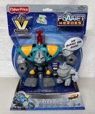Fisher Price Planet Heroes Tiny Asteroid Rock Figure New Batteries Included US7