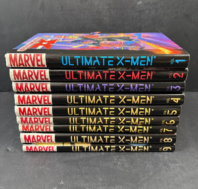 #ad ULTIMATE X MEN HARDCOVER LOT Vols. 1 9 HC Marvel Comics COMPLETE SET $190.86