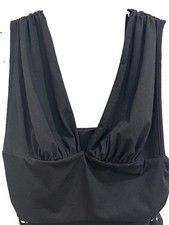 SHEIN Black Bodysuit Blouse