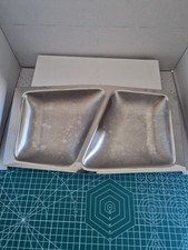 Vintage Retro Chichester Stainless Steel Sectioned Serving Tray.