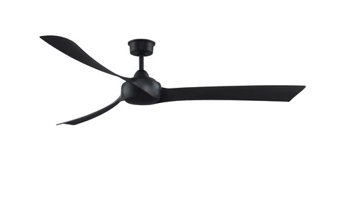 Fanimation Wrap Custom Indoor Ceiling Fan in Black- MOTOR ONLY - Picture 2 of 4