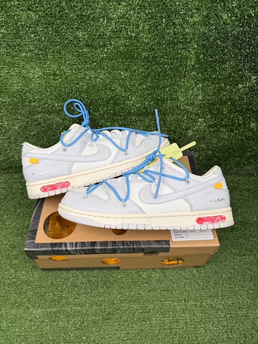 25+ Nike Off-White x Dunk Low Lot 50 of 50 for sale | Updated Oct 2026