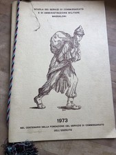 Calendario Militare Scuola dei Servizi di Commissariato e Amm. Maddaloni 1973