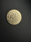 1916  US $2.5 Gold Indian Head Quarter Eagle Coin