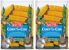Kaytee Corn on the Cob Food for Wild Squirrels, Rabbits, Chipmunks and Other Bac