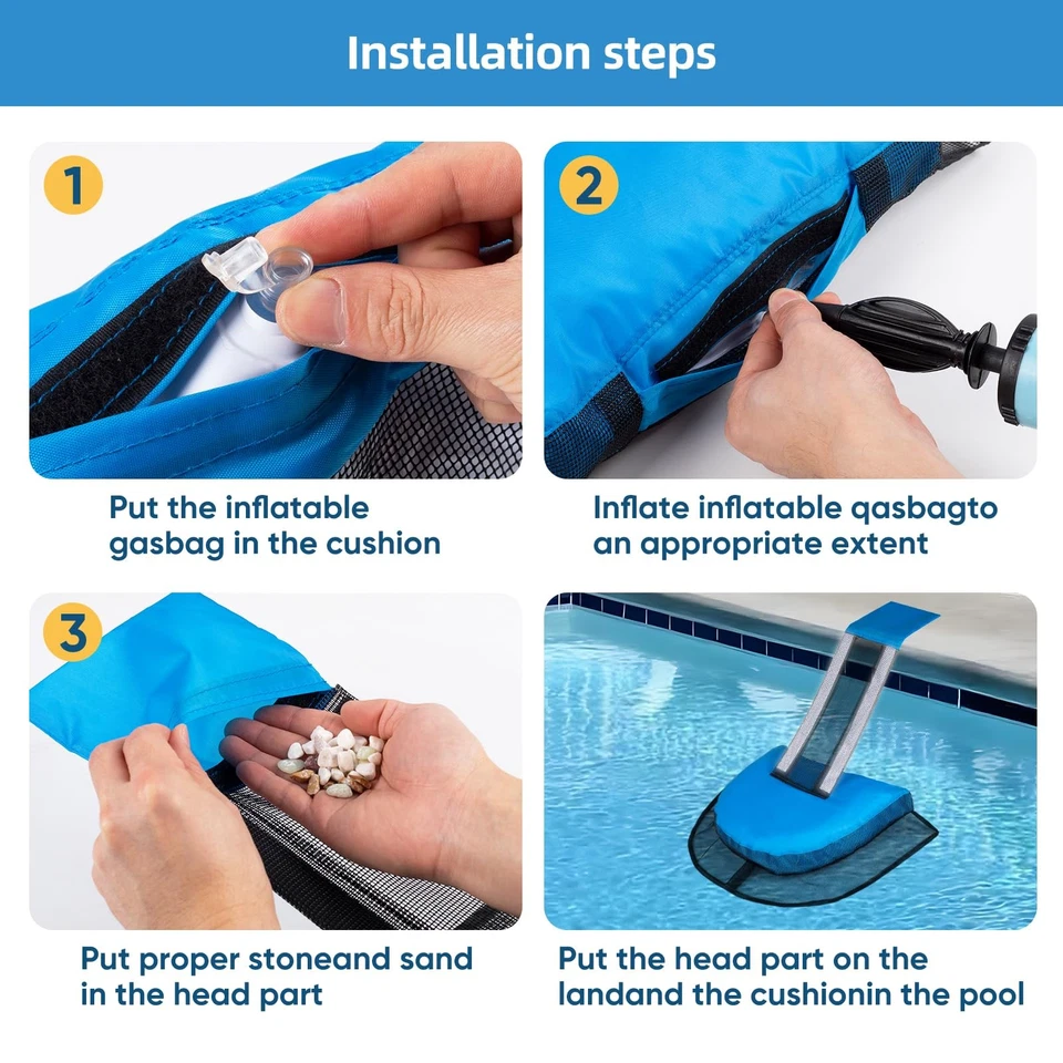 2 Pack Pool Animal Escape Ramp Frog Saver Log Wildlife Rescue Device for Pools - Image 4 of 4