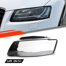 1PC Front Headlight Headlamp Lens Cover Left N/S For Audi A5 S5 RS5 2008-2012
