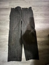VINTAGE Woolrich Pants Mens 32Gray Hunting Thick Wool 70s USA Hunting Outdoors