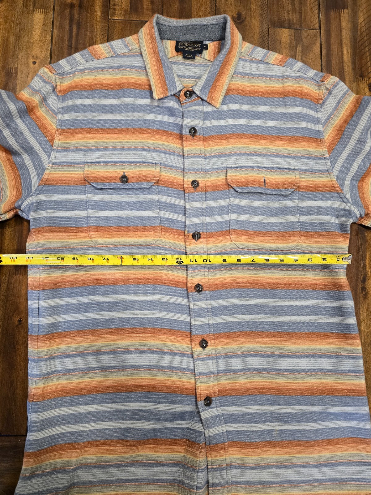 Pendleton Doublesoft Cotton Chamois Driftwood Shi… - image 3