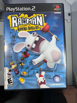 Rayman Raving Rabbids (Sony PlayStation 2, 2006), CIB, UNTESTED