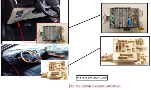CABIN FUSE BOX OEM 2016 HONDA ODYSSEY 1YR WRNTY 38200TK8A23