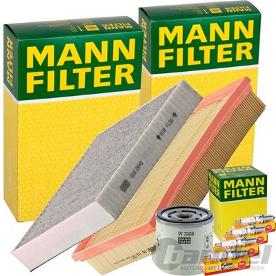 MANN FILTER INSPEKTIONSPAKET passend für FORD FOCUS 2 VOLVO C30 S40 2 V50 (545)
