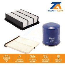 Air Cabin Engine Oil Filters (3 Total) Kit For Mazda CX-5 6 KFM-100139