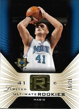 2004-05 Ultimate Collection Limited #124 Mario Kasun /25 - BSK