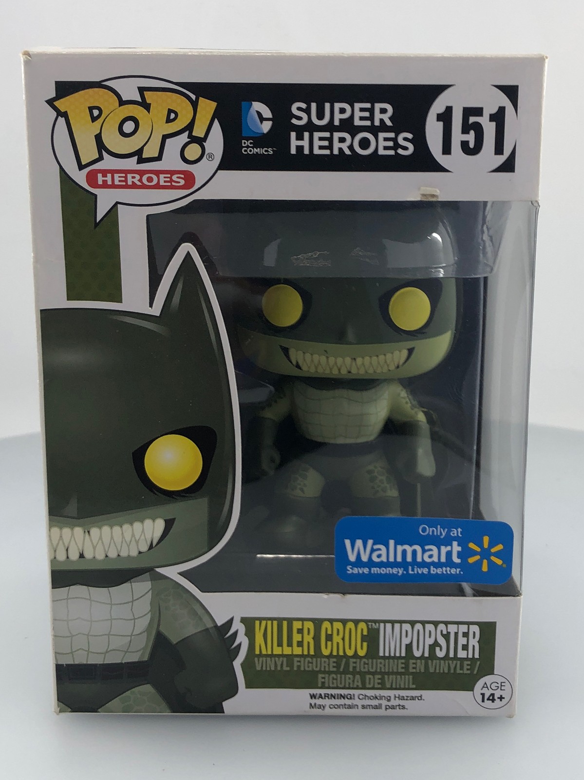 Killer Croc Impopster Batman #151 Damaged Box See Pics