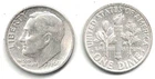 Uncirculated 1960 Silver Roosevelt Dime at Below Silver Melt Value