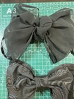 8 Inch Extra Large Grosgrain Knot Hair Bow With Clip for Girls X3 Vintage — photo 2