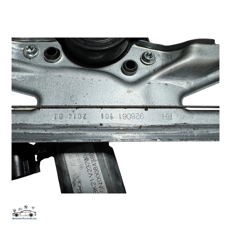 2014 FORD TRANSIT MK8 WINDOW REGULATOR FRONT RIGHT DRIVERS O/S BK21V23200AC - Image 4 of 4