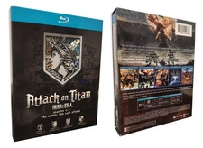 Attack on Titan – The Complete Series: Seasons 1–4 (8 Discs, Blu-ray)