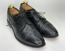 Allen Edmonds Sanford Black Leather Cap Toe Brogue Oxfords Men's 12 C 5207