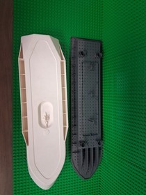 LEGO Boat Ship Unitary Hull & Deck Only City COAST GUARD 60014 16" White