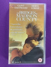 Th Bridges of Madison County VHS Video Tape