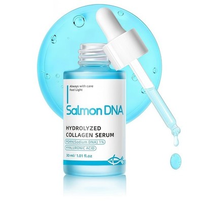 Anti-Aging Serum with Salmon DNA, Hyaluronic Acid & Peptides for Firming