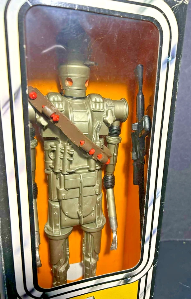IG-88 1980 12" pulgadas completo vintage Star Wars Kenner 15" todo original sin usar, en caja Foto 4 de 4