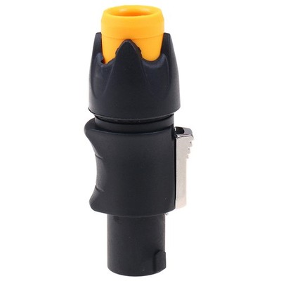 Speakon Connectors NL4FC 4 Pole Plug Male Speaker Audio  Cable connectX_faPT JS