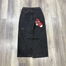 JNCO Vintage Boxing Glove Jeans 32x32 Y2K Wide Leg Baggy Skater